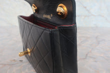 画像をギャラリービューアに読み込む, CHANEL/シャネル ミニマトラッセチェーンハンドバッグ ラムスキン ブラック/ゴールド金具 ハンドバッグ 800020091