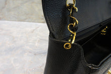 Load image into Gallery viewer, CHANEL  Diana matelasse chain shoulder bag Caviar skin Black/Gold hadware Shoulder bag 700090039