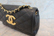 画像をギャラリービューアに読み込む, CHANEL/シャネル デカココチェーンショルダーバッグ ラムスキン ブラック/ゴールド金具 ショルダーバッグ 700110125