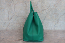 Load image into Gallery viewer, HERMES GARDEN PARTY PM Epsom leather Menthe Z Engraving Tote bag 700070233