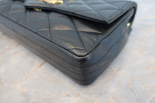 画像をギャラリービューアに読み込む, CHANEL/シャネル デカココチェーンショルダーバッグ ラムスキン ブラック/ゴールド金具 ショルダーバッグ 700110125