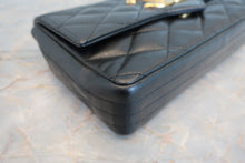 画像をギャラリービューアに読み込む, CHANEL/シャネル デカココチェーンショルダーバッグ ラムスキン ブラック/ゴールド金具 ショルダーバッグ 700110125