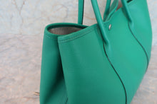 Load image into Gallery viewer, HERMES GARDEN PARTY PM Epsom leather Menthe Z Engraving Tote bag 700070233