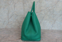 Load image into Gallery viewer, HERMES GARDEN PARTY PM Epsom leather Menthe Z Engraving Tote bag 700070233