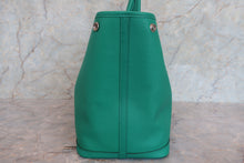 Load image into Gallery viewer, HERMES GARDEN PARTY PM Epsom leather Menthe Z Engraving Tote bag 700070233