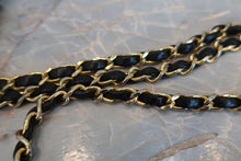 画像をギャラリービューアに読み込む, CHANEL/シャネル デカココチェーンショルダーバッグ ラムスキン ブラック/ゴールド金具 ショルダーバッグ 700110125