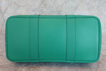 Load image into Gallery viewer, HERMES GARDEN PARTY PM Epsom leather Menthe Z Engraving Tote bag 700070233