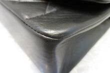 Load image into Gallery viewer, CHANEL  Diana matelasse chain shoulder bag Lambskin Black/Gold hadware Shoulder bag 700090032