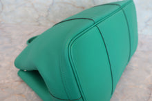 Load image into Gallery viewer, HERMES GARDEN PARTY PM Epsom leather Menthe Z Engraving Tote bag 700070233