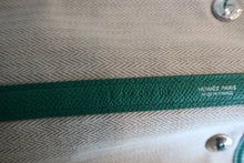 Load image into Gallery viewer, HERMES GARDEN PARTY PM Epsom leather Menthe Z Engraving Tote bag 700070233
