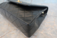 Load image into Gallery viewer, CHANEL Matelasse chain shoulder bag Lambskin Black/Gold hadware Shoulder bag 700100025