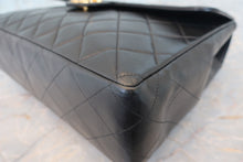 画像をギャラリービューアに読み込む, CHANEL/シャネル 中マトラッセシングルフラップチェーンショルダーバッグ ラムスキン ブラック/ゴールド金具 ショルダーバッグ 700110114