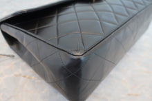 画像をギャラリービューアに読み込む, CHANEL/シャネル 中マトラッセシングルフラップチェーンショルダーバッグ ラムスキン ブラック/ゴールド金具 ショルダーバッグ 700110114