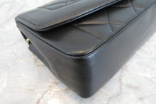 画像をギャラリービューアに読み込む, CHANEL/シャネル ダイアナマトラッセチェーンショルダーバッグ ラムスキン ブラック/ゴールド金具 ショルダーバッグ 700080003