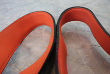 画像をギャラリービューアに読み込む, HERMES/エルメス ピコタンロックエクラGM トリヨンクレマンス/ヴォースイフト ブルーニュイ/オレンジポピー X刻印 ハンドバッグ 700120224