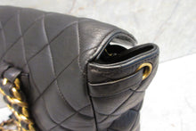 Load image into Gallery viewer, HANEL Matelasse Chain back pack Lambskin Black/Gold hadware Back pack 700090031