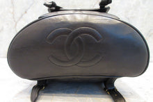 Load image into Gallery viewer, HANEL Matelasse Chain back pack Lambskin Black/Gold hadware Back pack 700090031