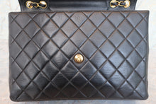 画像をギャラリービューアに読み込む, CHANEL/シャネル 中マトラッセシングルフラップチェーンショルダーバッグ ラムスキン ブラック/ゴールド金具 ショルダーバッグ 700110114