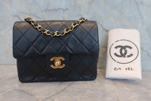 画像をギャラリービューアに読み込む, CHANEL/シャネル ミニマトラッセシングルフラップチェーンショルダーバッグ ラムスキン ブラック/ゴールド金具 ショルダーバッグ 800060156