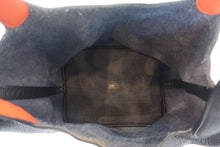 画像をギャラリービューアに読み込む, HERMES/エルメス ピコタンロックエクラGM トリヨンクレマンス/ヴォースイフト ブルーニュイ/オレンジポピー X刻印 ハンドバッグ 700120224