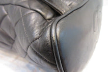 Load image into Gallery viewer, HANEL Matelasse Chain back pack Lambskin Black/Gold hadware Back pack 700090031