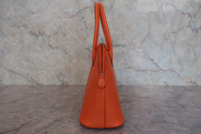 画像をギャラリービューアに読み込む, HERMES/エルメス ボリード27 ヴォーガリバー オレンジ 〇X刻印 ショルダーバッグ 800030091