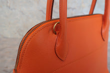 画像をギャラリービューアに読み込む, HERMES/エルメス ボリード27 ヴォーガリバー オレンジ 〇X刻印 ショルダーバッグ 800030091