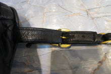 Load image into Gallery viewer, HANEL Matelasse Chain back pack Lambskin Black/Gold hadware Back pack 700090031