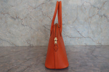 将图片加载到图库查看器,HERMES/BOLIDE 27 Gulliver leather Orange 〇X刻印 Shoulder bag 800030091