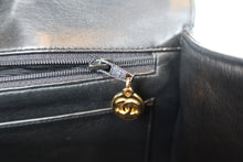画像をギャラリービューアに読み込む, CHANEL/シャネル 中マトラッセシングルフラップチェーンショルダーバッグ ラムスキン ブラック/ゴールド金具 ショルダーバッグ 700110114