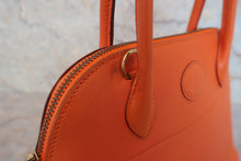 将图片加载到图库查看器,HERMES/BOLIDE 27 Gulliver leather Orange 〇X刻印 Shoulder bag 800030091