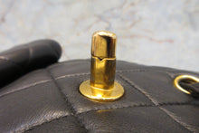 Load image into Gallery viewer, HANEL Matelasse Chain back pack Lambskin Black/Gold hadware Back pack 700090031