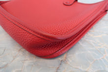 画像をギャラリービューアに読み込む, HERMES/エルメス エブリンTPM トリヨンクレマンス ルージュカザック □Q刻印 ショルダーバッグ 700050147