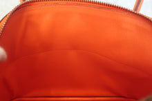 画像をギャラリービューアに読み込む, HERMES/エルメス ボリード27 ヴォーガリバー オレンジ 〇X刻印 ショルダーバッグ 800030091