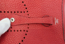 画像をギャラリービューアに読み込む, HERMES/エルメス エブリンTPM トリヨンクレマンス ルージュカザック □Q刻印 ショルダーバッグ 700050147