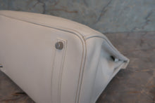 画像をギャラリービューアに読み込む, HERMES/エルメス バーキン35 ヴォースイフト ホワイト □K刻印 ハンドバッグ 700030295