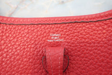 画像をギャラリービューアに読み込む, HERMES/エルメス エブリンTPM トリヨンクレマンス ルージュカザック □Q刻印 ショルダーバッグ 700050147