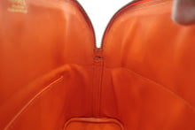 将图片加载到图库查看器,HERMES/BOLIDE 27 Gulliver leather Orange 〇X刻印 Shoulder bag 800030091