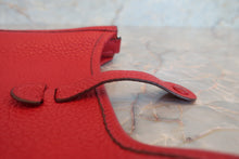画像をギャラリービューアに読み込む, HERMES/エルメス エブリンTPM トリヨンクレマンス ルージュカザック □Q刻印 ショルダーバッグ 700050147