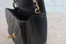 画像をギャラリービューアに読み込む, CHANEL/シャネル ミニマトラッセシングルフラップチェーンショルダーバッグ キャビアスキンブラック/ゴールド金具 ショルダーバッグ 800020041