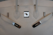 画像をギャラリービューアに読み込む, HERMES/エルメス バーキン35 ヴォースイフト ホワイト □K刻印 ハンドバッグ 700030295