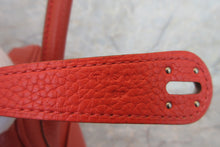 Load image into Gallery viewer, HERMES LINDY 30Verso Clemence leather Sanguine/Rose jaipur T Engraving Shoulder bag 700070087