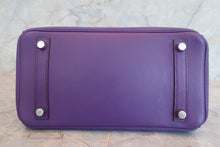 Load image into Gallery viewer, HERMES BIRKIN 25 Swift leather Ultraviolet □N Engraving Hand bag 700040060