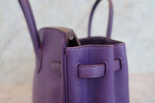 Load image into Gallery viewer, HERMES BIRKIN 25 Swift leather Ultraviolet □N Engraving Hand bag 700040060