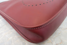 画像をギャラリービューアに読み込む, HERMES/エルメス エブリン1PM ボックスカーフ ルージュアッシュ □D刻印 ショルダーバッグ 700030206