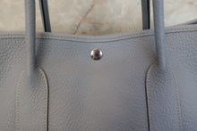 將圖片載入圖庫檢視器 HERMES/エルメス ガーデンパーティPM ネゴンダ ブルーラン □Q刻印 トートバッグ 700120218