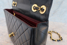 將圖片載入圖庫檢視器 CHANEL/シャネル 中マトラッセシングルフラップチェーンショルダーバッグ ラムスキン ブラック/ゴールド金具 ショルダーバッグ 700100065