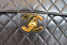 画像をギャラリービューアに読み込む, CHANEL/シャネル 中マトラッセシングルフラップチェーンショルダーバッグ ラムスキン ブラック/ゴールド金具 ショルダーバッグ 700080010