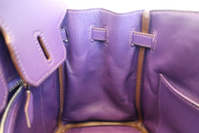 Load image into Gallery viewer, HERMES BIRKIN 25 Swift leather Ultraviolet □N Engraving Hand bag 700040060