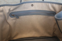 將圖片載入圖庫檢視器 HERMES/エルメス ガーデンパーティPM ネゴンダ ブルーラン □Q刻印 トートバッグ 700120218